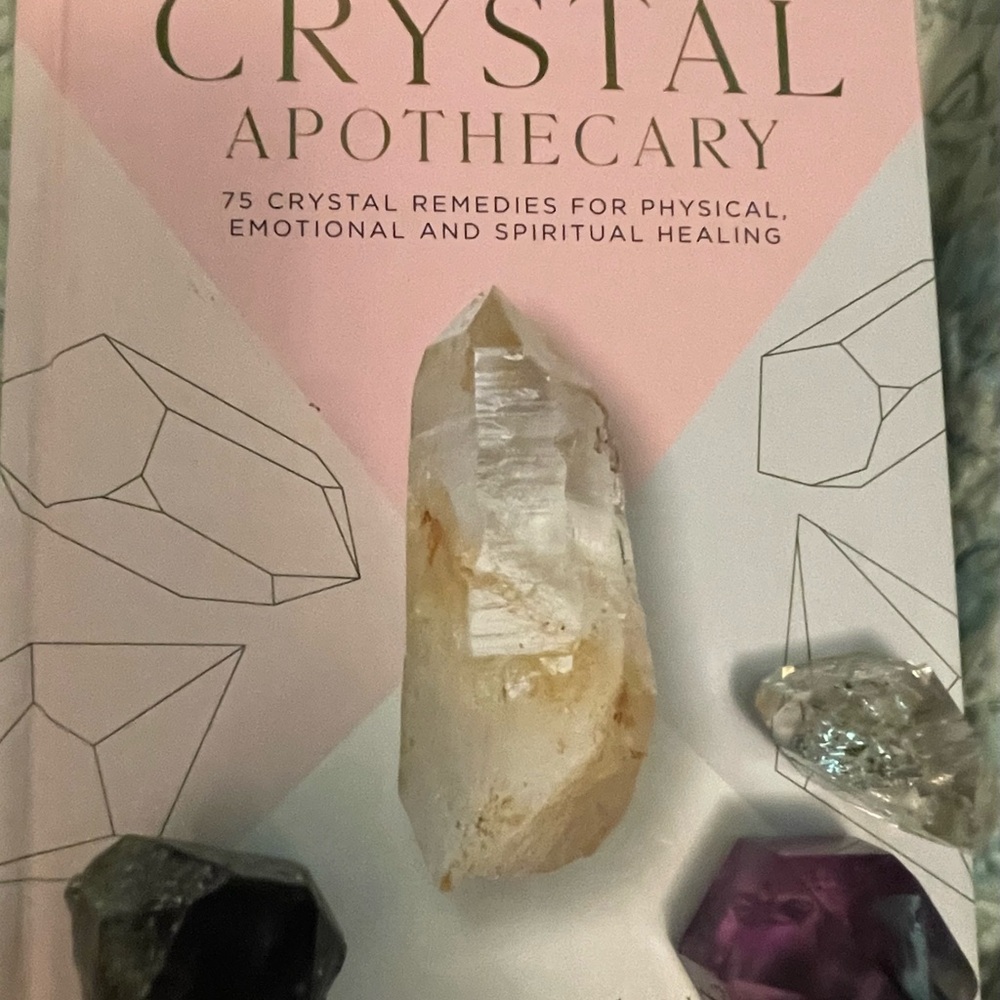 Crystal Apothecary Book with Healing Crystals